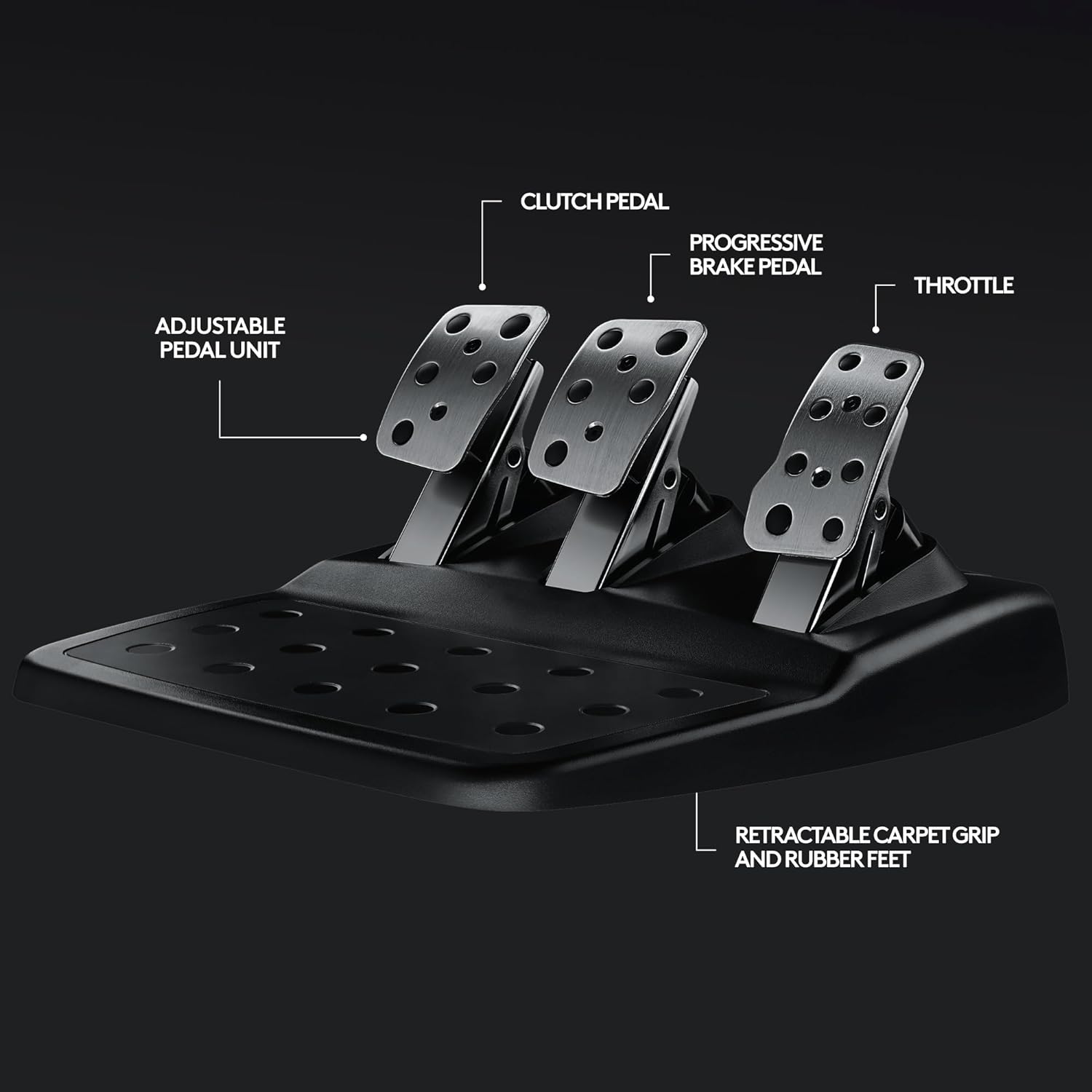  Logitech G29 Driving Force Racing Wheel and Floor Pedals